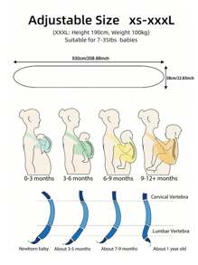 Baby Rebozo Ergonomic Baby Carrier - Black - View 5