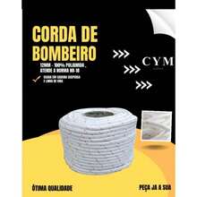 NR-18 Firefighter Type Rope 12mm In Polyamide - 20 Meters - 白色 - 查看 2