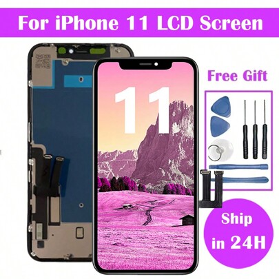 Incell Pantalla Compatible With Iphone 11 LCD Display With Touch Screen Digitizer Assembly No Dead Pixel Compatible With Iphone 11 Screen Replacement