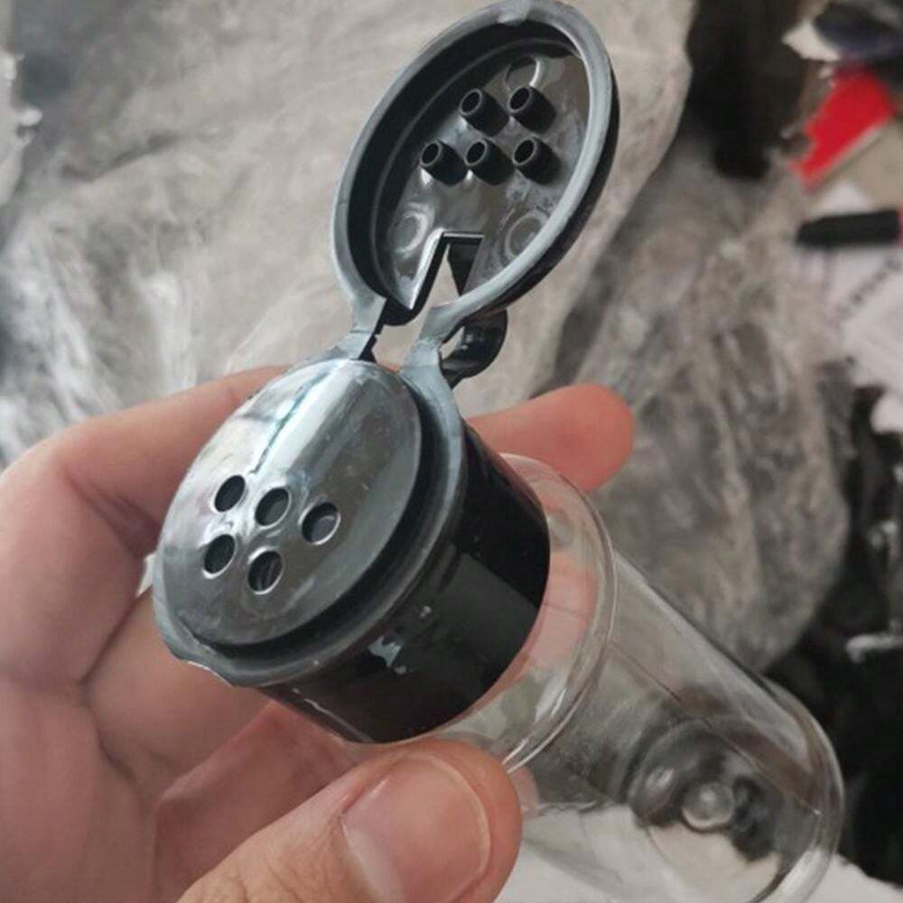 1/4/8/10/15PCS 100ML Seasoning Shaker Bottles Plastic Spices Condiment