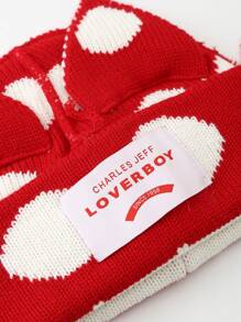 1 Peça Gorro de Malha no Estilo Y2K para Mulheres, Quente para Usar ao Ar Livre no Outono, Inverno e Halloween - Multicolorido - Visão 6