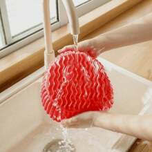 Kit 2 Silicone Mold For Air Fryer Microwave Oven Fryer Baking Tray Reusable Non-Stick Flexible - 套裝2 圓形20cm - 查看 8