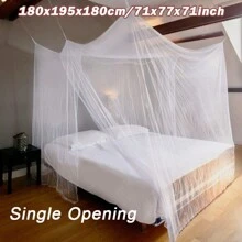 1PC Universal Mosquito Net For Single To King-Sized Beds Single Openings Decorative Rectangular Shape For Home Mosquito Net
