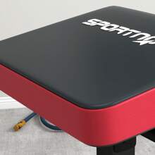 SPORTNOW Back Extension Bench Roman Chair, Hyperextension Bench With Adjustable Leg Roller For Back, Abdominal And Gluteal Training