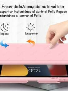 Funda con Teclado para tableta ipad samsung - Rosa - Ver 7