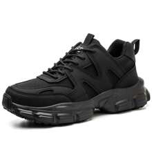 Women's Safety Shoes, Anti-Crush Anti-Puncture Welding Work Shoes, Safety Boots, Steel-Toe Waterproof Breathable Safety Shoes, Work Shoes, Hiking Athletic Boots, Breathable Comfortable Anti-Slip Shock Absorbing