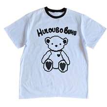 Black Bear Mesh T-Shirt For Pre-Teen Girls - 黑色 - 查看 1