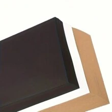 20/50 Blatt 250 g/m² dicker doppelseitiger matter Hartkarton in Weiß und Schwarz, Rindslederfarbe, A4 (8,26 x 11,69 Zoll), Skizzenmalerei, Buntstift, handgefertigt, dickes Hartpapier - 250 g/m² - Übersicht 5