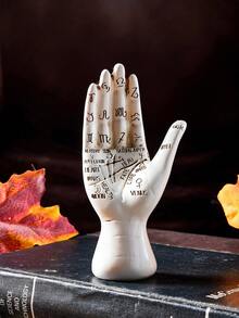 1 chân nến trang trí hình bí ngô cười sáng tạo, làm bằng vật liệu nhựa cũ, đồ trang trí nhà không cần nến, thích hợp cho Halloween, tiệc theo chủ đề, trang trí bàn - Nhiều màu - Xem 9