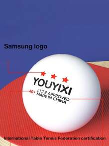 5pcs/10pcs/20pcs Table Tennis Balls, 3-Star Professional Match Training Ping Pong Balls, Durable And Bouncy For Serving Machine