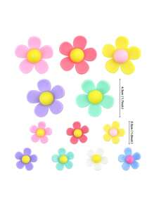 39 件粉彩球蛋糕装饰雏菊花球蛋糕装饰波西米亚风彩虹蛋糕装饰 70 年代时尚嬉皮雏菊蛋糕装饰带生日快乐横幅，适用于派对用品、圣诞节