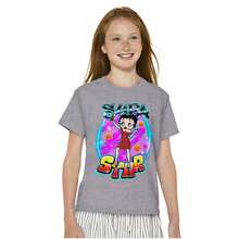 Betty Boop Air Brushed Supastar Girls Kids T Shirt Tees