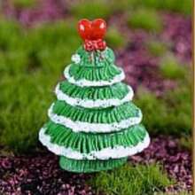 1 件圣诞树系列创意圣诞微景观配件，各种尺寸可爱圣诞树装饰，桌面装饰 - 多色 - 查看 26