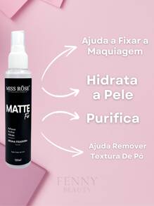 Powerful Shielding Kit Thinner, Fixer And Primer + Matte Fix Facial Mist - Miss Rose - 無色 - 查看 3