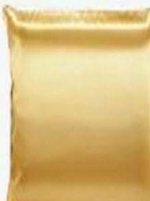 Satin Pattern Double Bed Sheet Set - 4 Pieces - Vàng - Xem 3