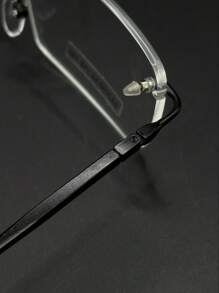 Balgrif Rimless Screw-On Glasses, Aluminum Frame, Men's And Women's, Most Resistant New Release, 2056 - 黑色 - 查看 8