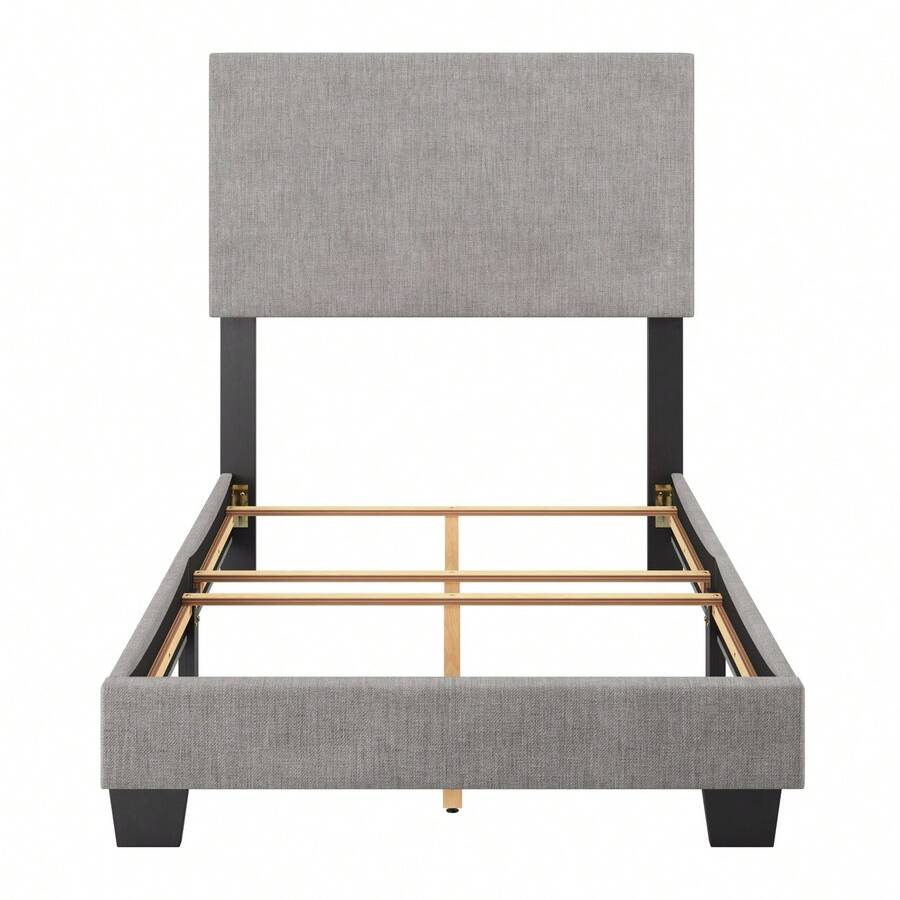 CorLiving Modern Twin / Single Bed - Màu Xám nhạt - Xem 1