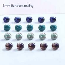 20-50 件创意窑烧陶瓷珠，适合 DIY 珠宝制作 - 非常适合手镯和项链制作用品