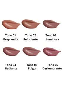 Kit de Brillo Labial Nueva Fórmula Tonos Nude Bissú - Marrón - Ver 2