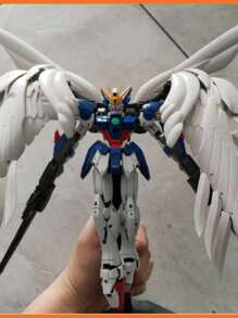 Patchwork Robot Model, 1/144 Eg, Flying Wing Zero, Birthday - Multicolor - View 3