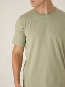 Men T-Shirts - 綠色 - 查看 4