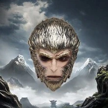 1pc Realistic  Wukong Mask Suitable For Role Playing, Halloween And Other Festivals - Mask - View 5