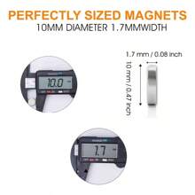 30 Pcs Super Strong Neodymium Disc Magnets, Small Magnets Heavy Duty, Mini Round Rare Earth Magnets. Best Gifts Birthday