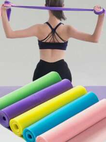 Elastic Band Physiotherapy Gym Thera Band For Multifunctional Exercises 1.5 Meters Thickness 0.35mm - 彩色 - 查看 1