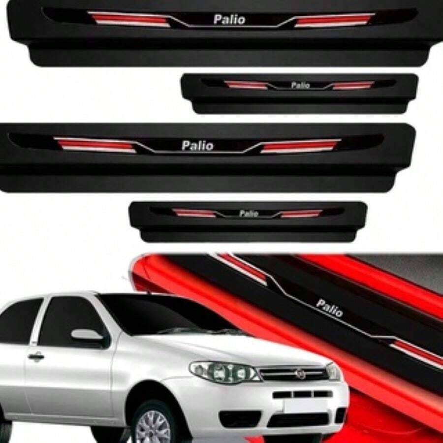 Door Sill Protector Sport Palio 2012 13 14 15 16 17 2018 - 紅色 - 查看 1