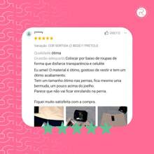 KIT 2 Shorts Second Skin Bermuda Premium Plain Petticoat Basic Women's - Nhiều màu - Xem 7