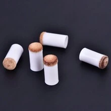 10 Pieces Of Cue Sleeve And Insert For Pool Cues - White - View 7