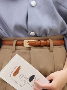 1/2/3/4/5pcs Dignified Vintage Multi-Color Belts, Brown Small Leather Belts, Vintage Black To Match Jeans Skirts, Versatile Camel Color Belt For Women Casual, Business, Boyfriend Husband Father Dad Men Gift, Daily Wear, Fashion, Teen, Outdoor, Vacation, Athletic, Travel, Street, Boho, Vintage Fall, Autumn, Halloween Autumn-Winter Accessories,Suitable For Teens, Youth,Men,Casual, Outdoor, Athletic, Vacation, Graduation Gifts, Birthday, Daily Wear