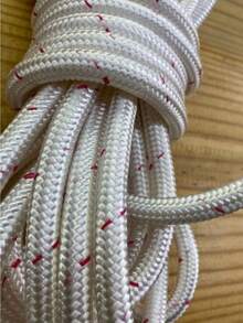 NR-18 Firefighter Type Rope 12mm In Polyamide - 20 Meters - 白色 - 查看 4