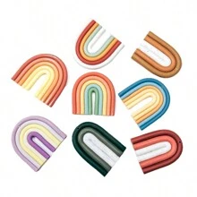 1pc Polymer Clay Arch Forming Tool, 3 Sizes, For Polymer Clay Earrings Jewelry Making