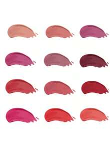 Kit de Labial Liquido Mate Bissú Nueva Fórmula de Larga Duración - Rojo - Ver 2