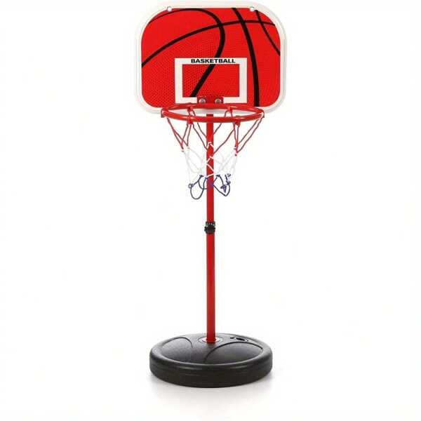 Basketballkorb Ständer Basketballständer Höhenverstellbar 63-150cm Basketball Backboard Hoop Set