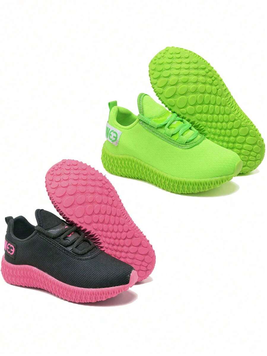 Evoltenn 2 Children's Sneakers For School Everyday 4D Soft Sole Combo - Màu Đỏ Sâu - Xem 1