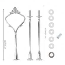 3 层树脂模具，坚固的树脂模具架，厚环氧树脂多层 DIY 托盘模具，树脂硅胶铸造模具，带皇冠金属支架，用于制作服务器托盘 - 彩色 - 查看 8