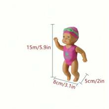Swimming Doll Waterproof Water Baby Doll With Movable Joint And Suit Bathtub Toy Birthday Gift For Kids Bath Toys, Sprinkler, Baby Bath Tub, Bath Toys, Bath Toy, Baby Bath Toys, Bath Toys, Toys, Bath Toy