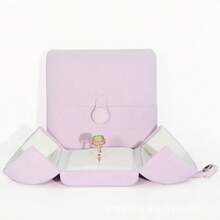 Premium Velvet Double Ring Box - Ring Box - View 10