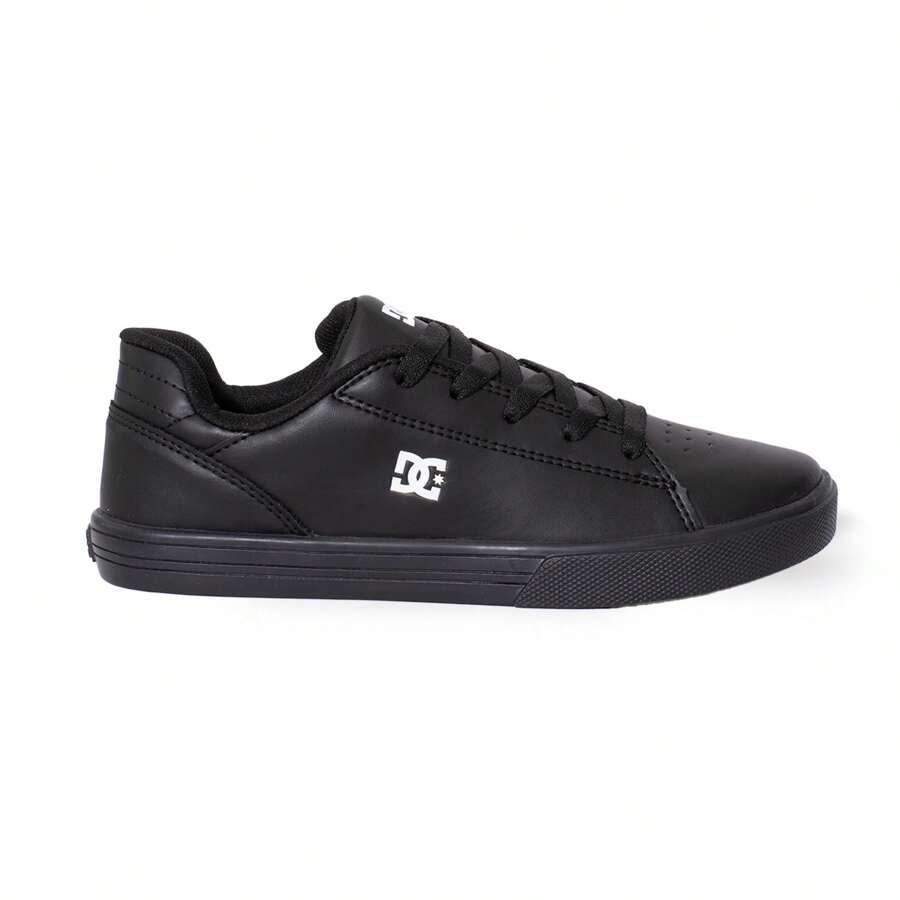 Tennis D Shoes Casual Kids Notch Black - 黑色 - 查看 1