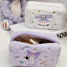 Borsa porta oggetti alla moda di Sanrio Cinnamoroll, Grande borsa porta oggetti a cartone animato di My Melody, Borsa portaoggetti in peluche carina di Kuromi, Astuccio multifunzione colorato di Cinnamoroll, Regalo di festa creativo di Pochacco