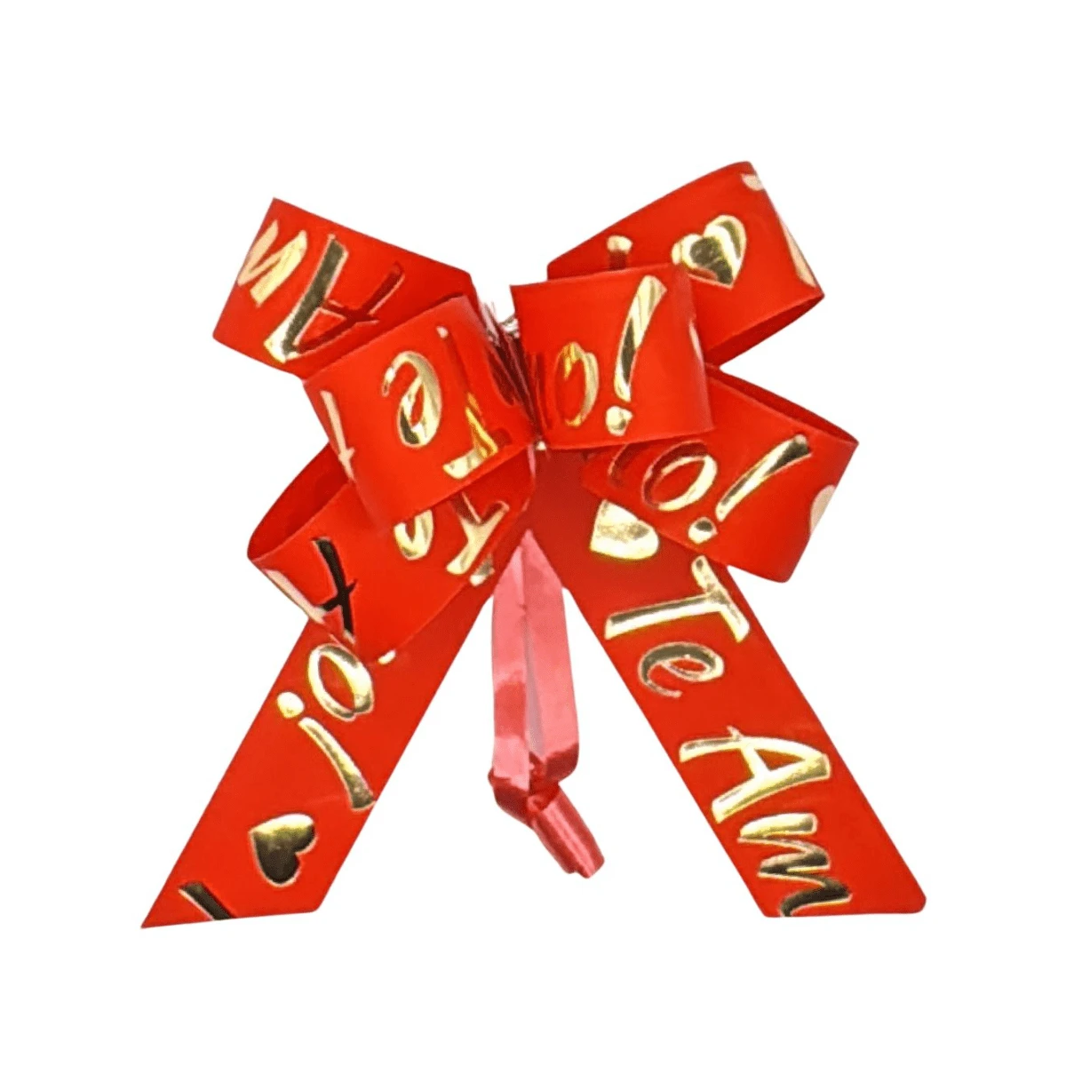 Ready-To-Gift Mini Flower Bow Special Series Pack Of 10 Units - 我愛你紅色 - 查看 1