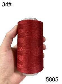 1 Rolo de Linha de Costura Doméstica 40/2 em 40 Cores, Preto e Branco, 3500 Jardas, para Artesanato em Roupas e Calças, Acessórios para Costura Manual, Linha de Costura DIY - Multicolorido - Ver 45
