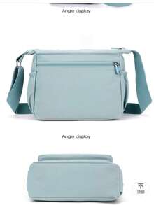 Women's Multi-Zipper Pocket Bag Women's All-Match Pocket Bag Casual Bag - 黑色 - 查看 4