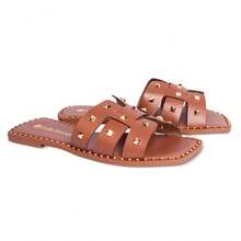Bem Brasil Shoes Women Flat Sandals - 駝色 - 查看 3