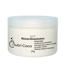 Nutri Coco Reconstructive Mask - With Coconut Oil And Nano Matrix - Seals Cuticles And Reduces Frizz - Dispenses With Conditioner 250g Lucys - 彩色 - 查看 2