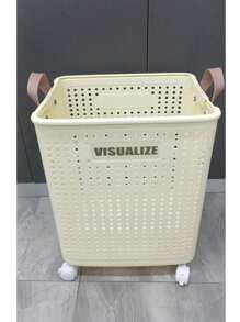 1 giỏ đựng quần áo bẩn có thể gấp lại được dung tích lớn dùng trong phòng tắm gia đình (Mùi nhẹ là bình thường với chất liệu PP trong bao bì kín chịu được nhiệt độ cao, sẽ ổn sau khi mở và phơi khô. Mỗi lô sản phẩm cùng màu có thể có một số khác biệt nhỏ về màu sắc, vui lòng thông cảm nếu bạn quan tâm đến màu sắc) - Nhiều màu - Xem 18