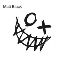 Car Sticker Creative Halloween Devil's Smiling Face Pattern Sticker Vinyl Decals Car Body Window Motorcycle Styling Personalized Decor Accessories - 25x22cm/9.84x8.66inch - View 16