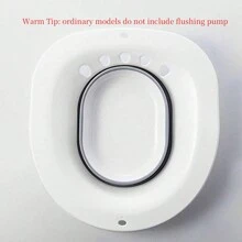 1个可折叠式坐浴盆，产后痔疮清洗盆，浴室配件，圣诞装饰，适用于居家、旅行、浴室装饰、圣诞节、万圣节，女性礼物（多种颜色和款式可选）浴室配件 浴室工具 - 粉色 - 查看 14